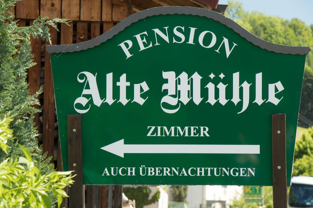 Pension Alte Mühle Gmünd Exterior foto